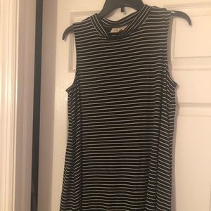 Black and white dress